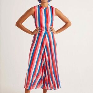 Boden Multicolor Striped Dress